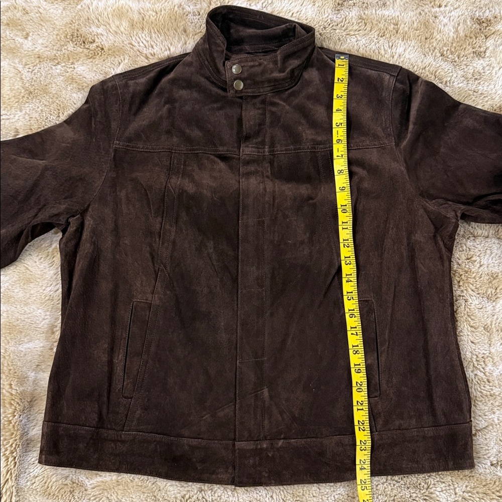 NWT Vintage 90s/Y2K SIZE 1X Jones New York Sport Brown Suede Jacket ~~MSRP $169 - Picture 12 of 16